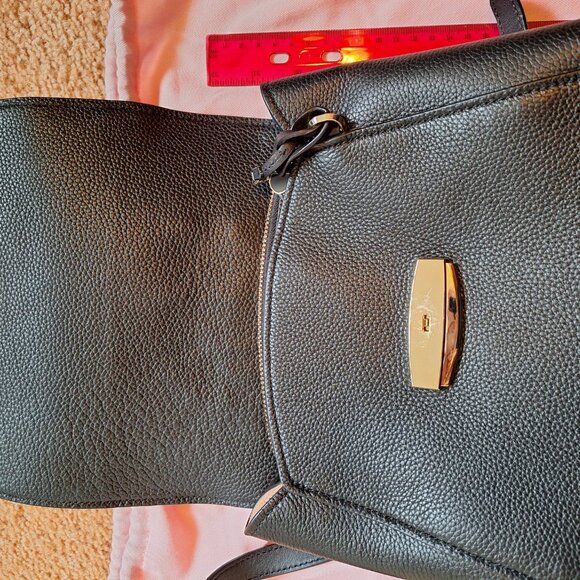 Kate Spade Black Pebble Leather back pack